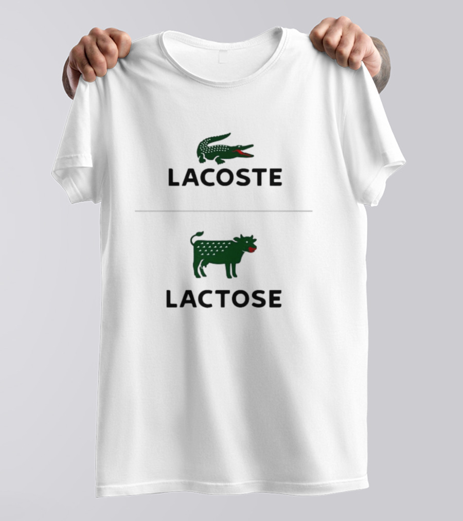Lactose 2026 Alligator To Cow Playful Twist T-Shirt