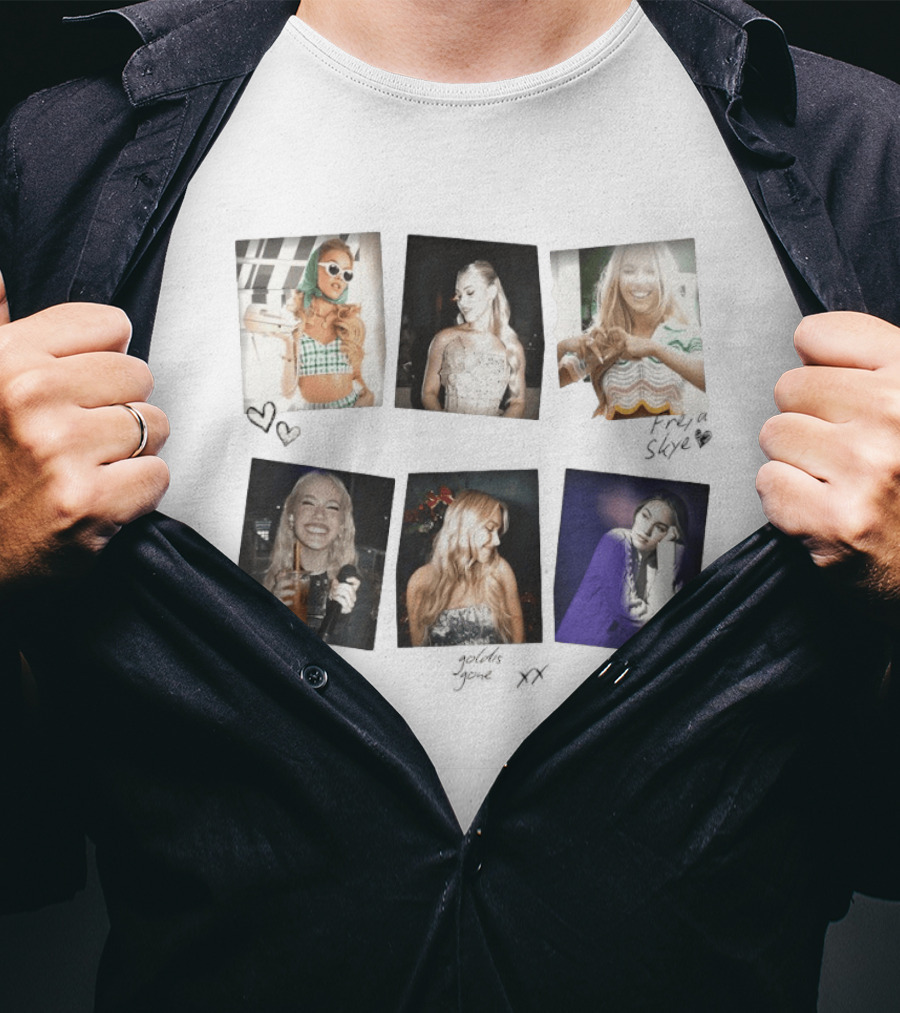 Freya Skye Gold's Gone Song Fashion Collage T-Shirt