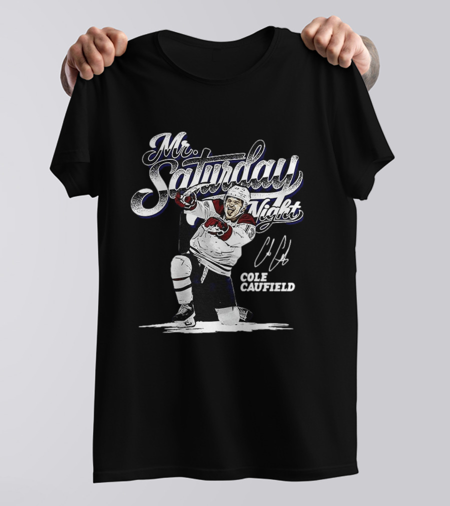 Mr. Saturday Night Cole Caufield Montreal Canadiens NHL T-Shirt