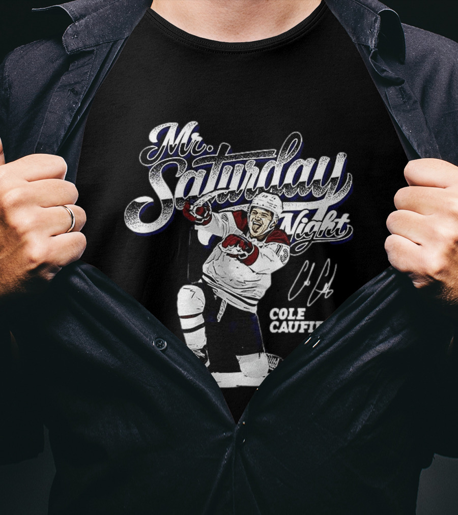 Mr. Saturday Night Cole Caufield Montreal Canadiens NHL T-Shirt