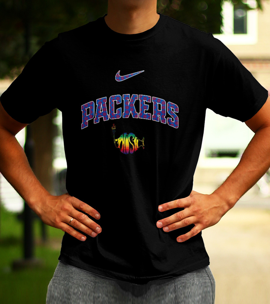 Nike Packers Phish Collaboration With Rainbow Fish T-Shirt