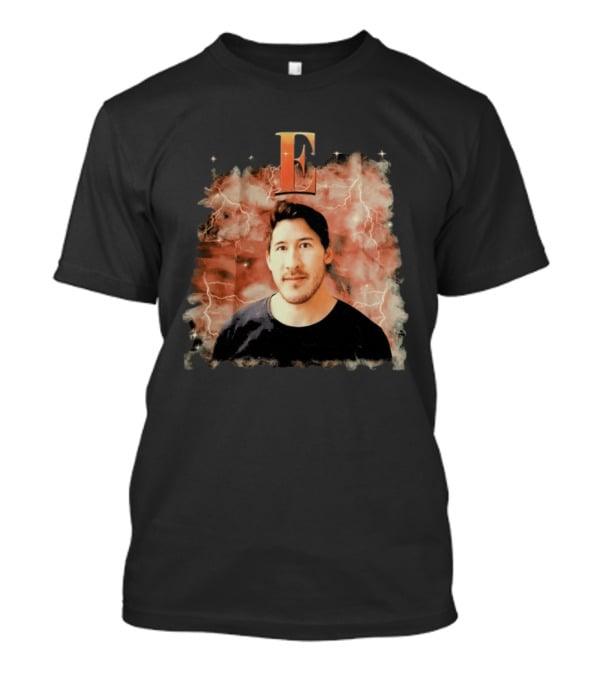 Iron Lung Movie Markiplier E Face Lightning T-Shirt