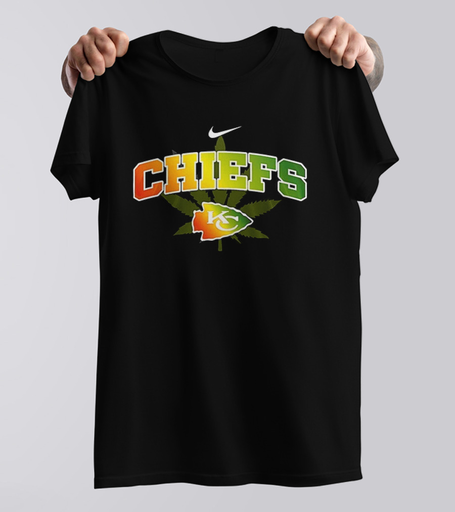 Kansas City Chiefs One Love Nike Chiefs Leaf T-Shirt