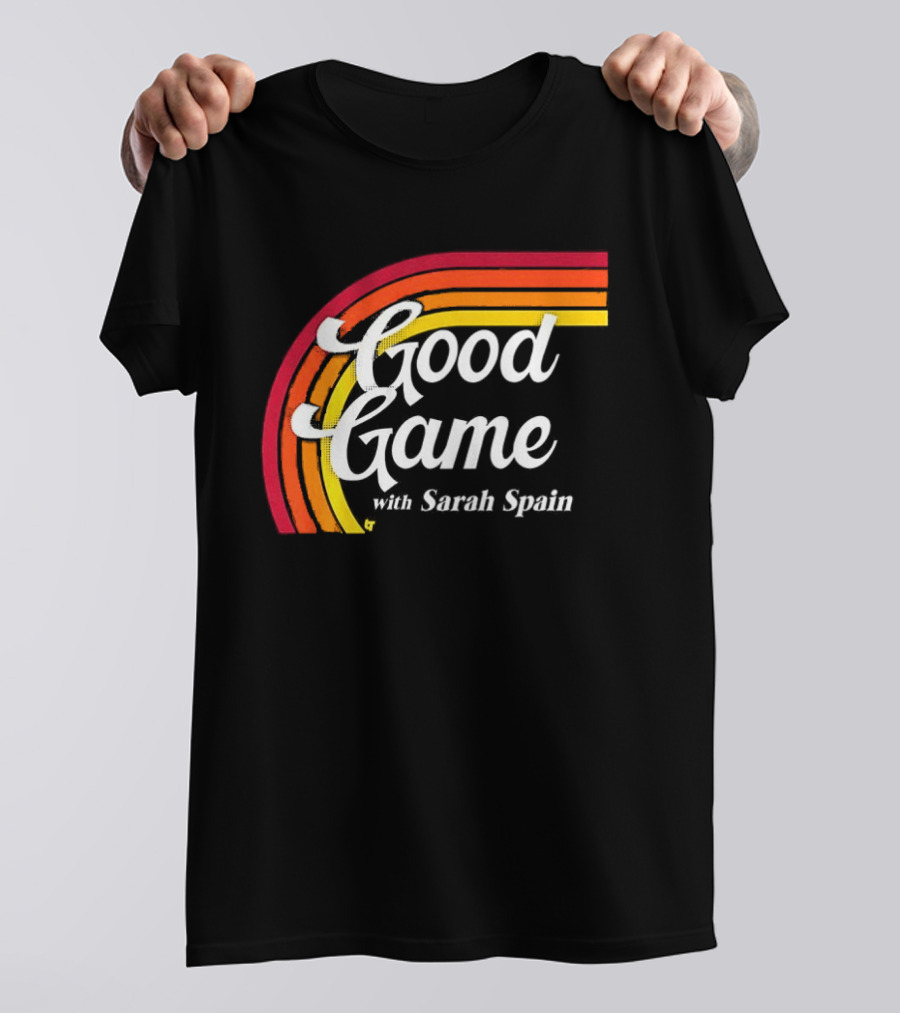 Good Game With Sarah Spain Vintage Rainbow T-Shirt
