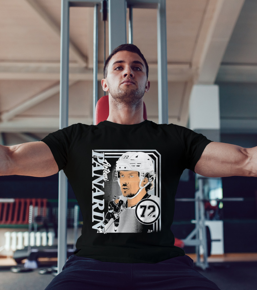 Artemi Panarin 72 LA Hockey Frame T-Shirt