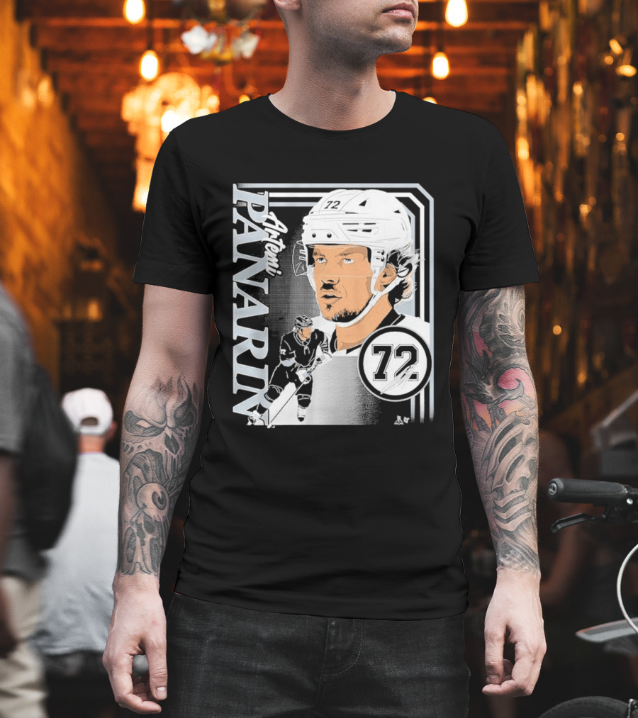 Artemi Panarin 72 LA Hockey Frame T-Shirt