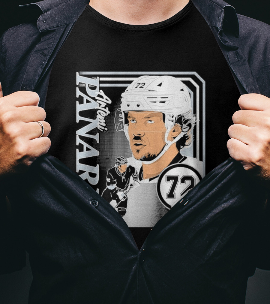 Artemi Panarin 72 LA Hockey Frame T-Shirt