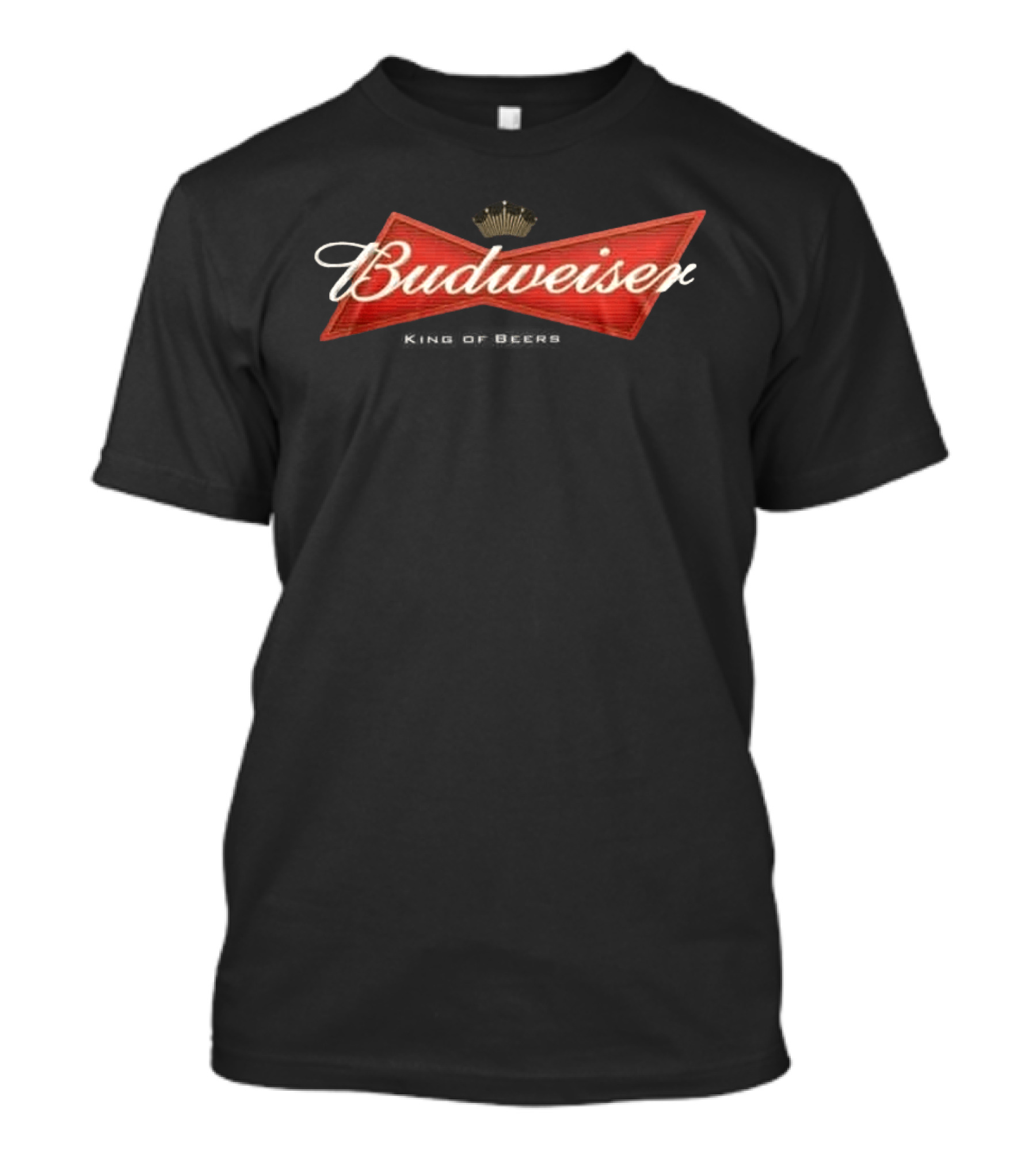 Budweiser Anniversary 150 Years King Of Beers Red Bowtie T-Shirt