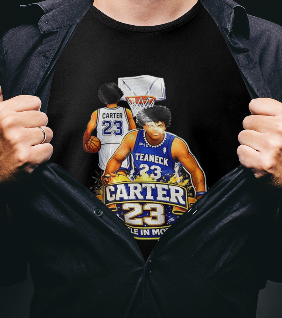 Carter 23 Teaneck Basketball Miracle In Motion T-Shirt