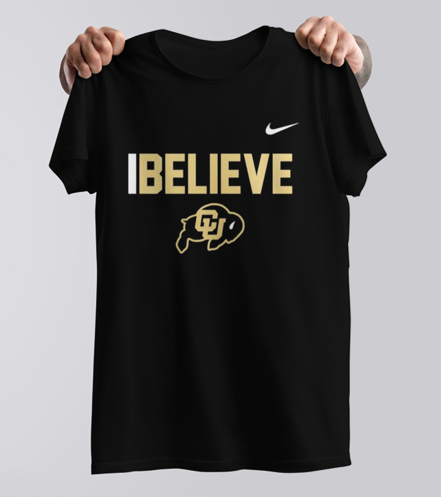 Colorado Buffaloes I Believe 2026 Nike T-Shirt