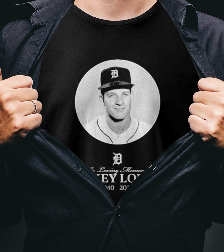 In Loving Memory Mickey Lolich 1940 2026 Detroit Baseball Legend T-Shirt