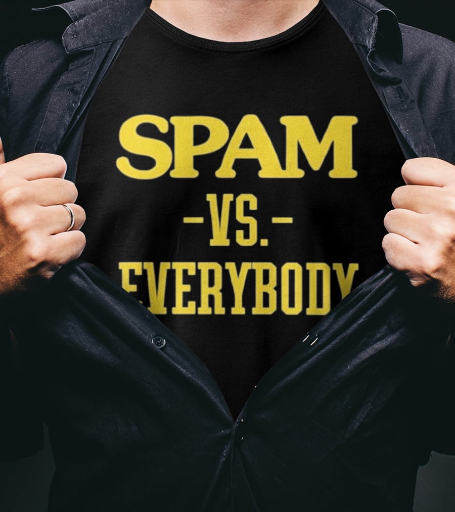 Tetairoa McMillan Spam VS Everybody Yellow T-Shirt