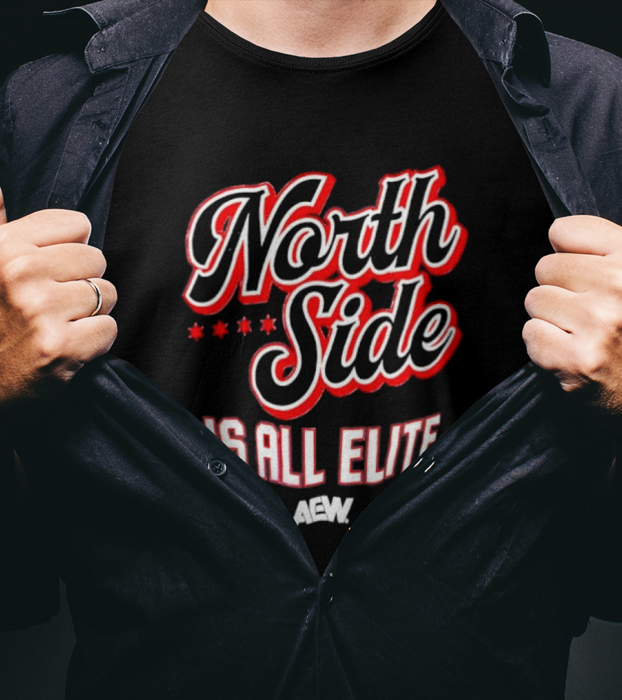 North Side Is All Elite AEW Five Stars T-Shirt