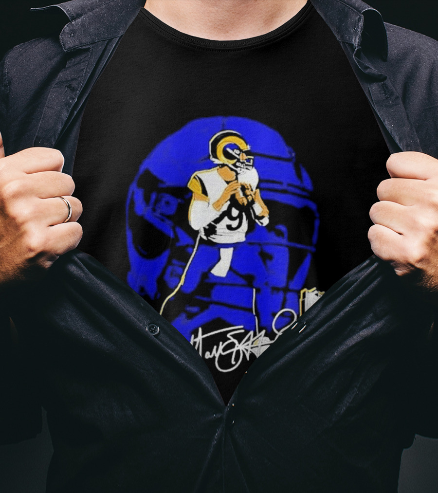 Matthew Stafford LA Rams 2025 26 NFL MVP T-Shirt