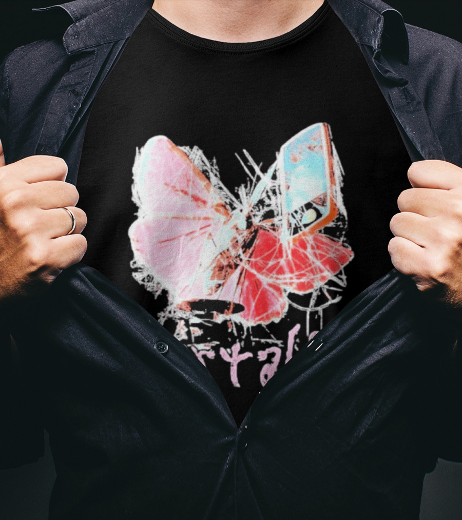 Melanie Martinez Portals Spiderweb Butterfly Phone T-Shirt