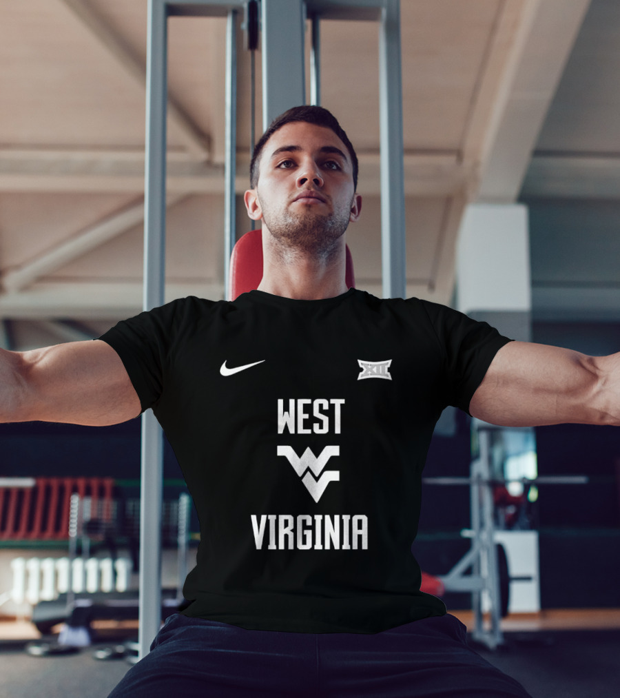 West Virginia Mountaineers Nike Big 12 Basketball T-Shirt