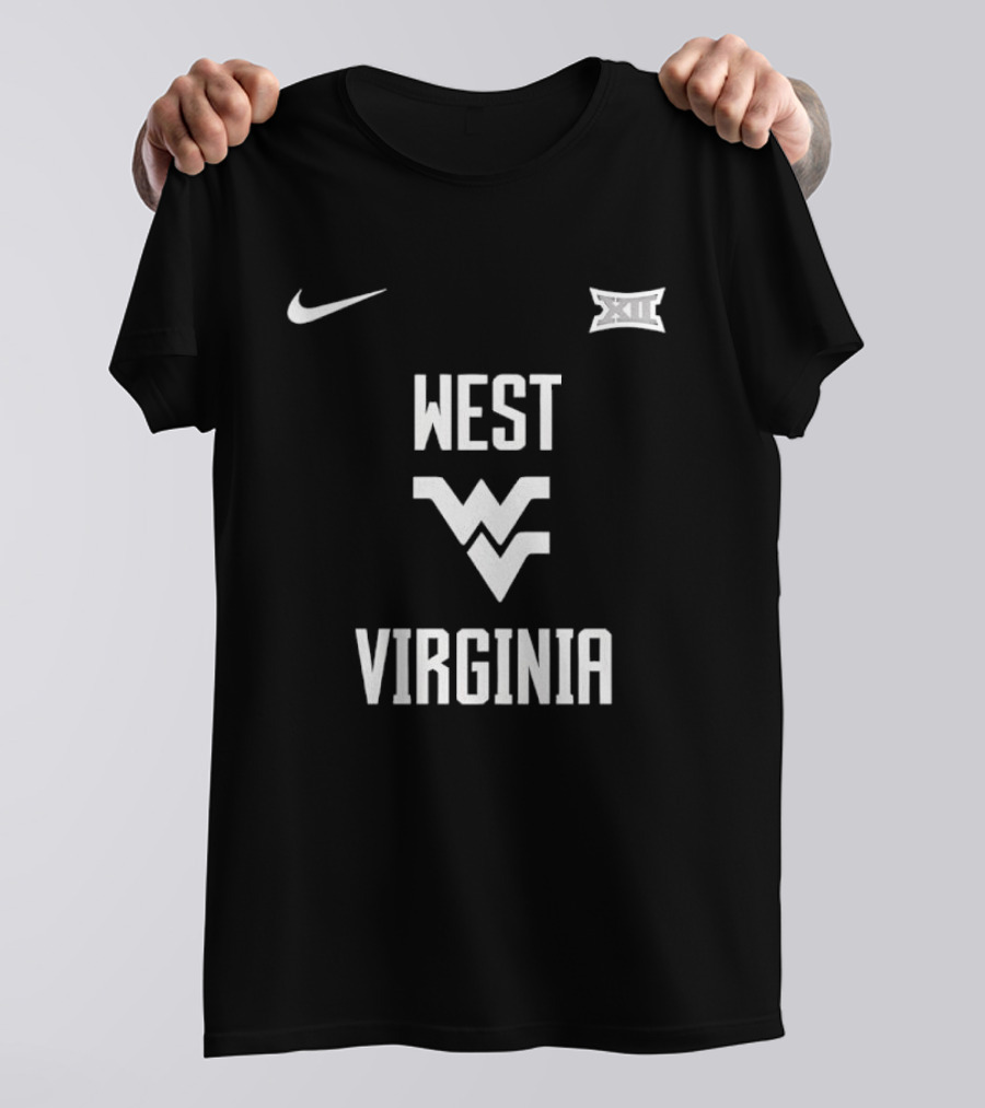 West Virginia Mountaineers Nike Big 12 Basketball T-Shirt