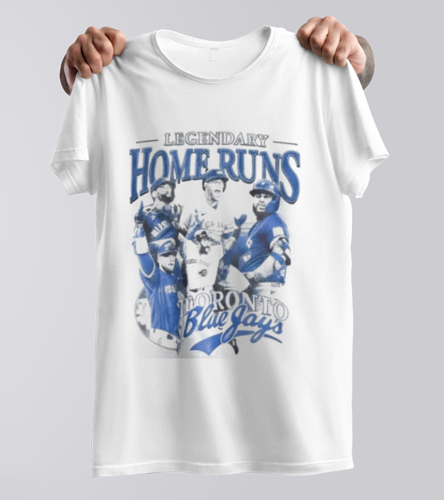 Toronto Blue Jays Legendary Home Runs 2026 Collection T-Shirt