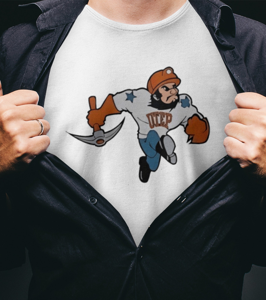 UTEP Miners Basketball Los Mineros Graphic 2026 T-Shirt