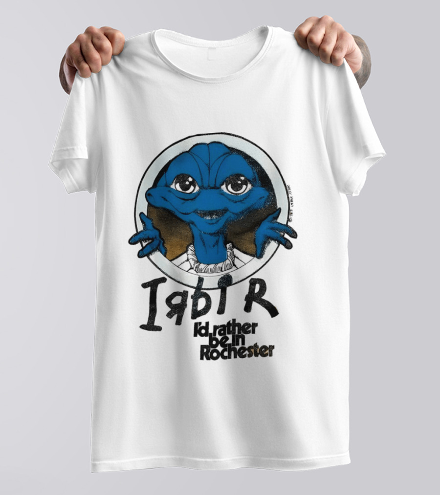 I'd Rather Be In Rochester E.T. Extra Terrestrial I R D I R T-Shirt