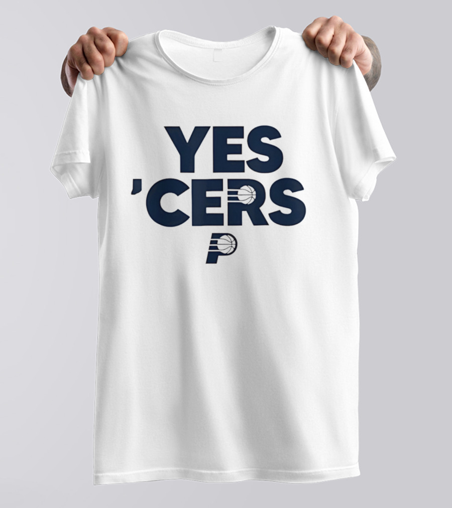 Indiana Pacers Yes 'Cers 2026 Basketball P Team T-Shirt