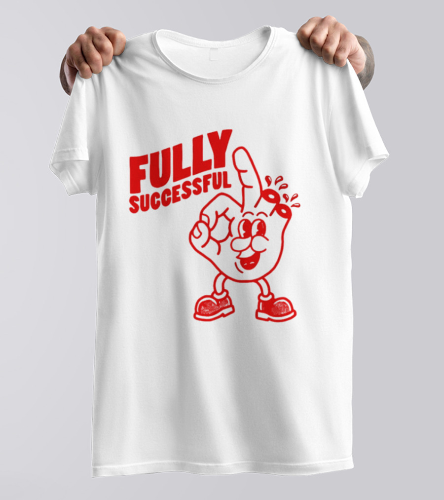 NPS Fully Successful Hand OK Gesture Cartoon T-Shirt