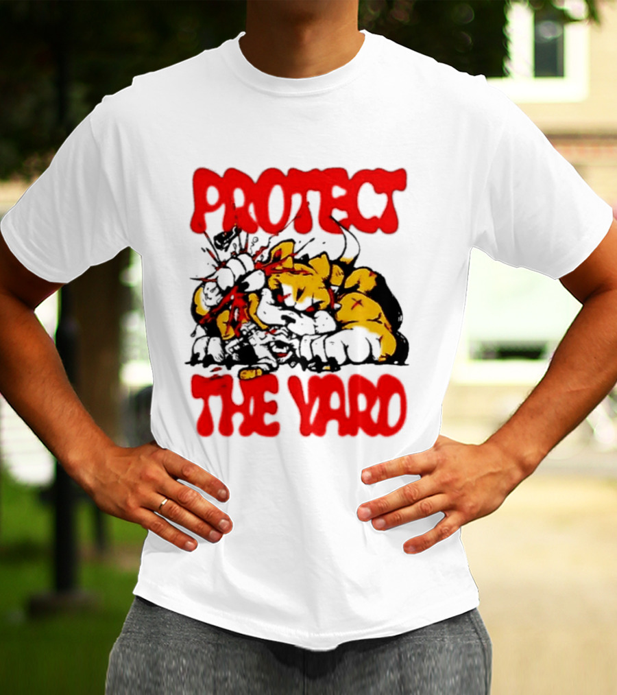 Protect The Yard Aggressive Dog Fighting T-Shirt