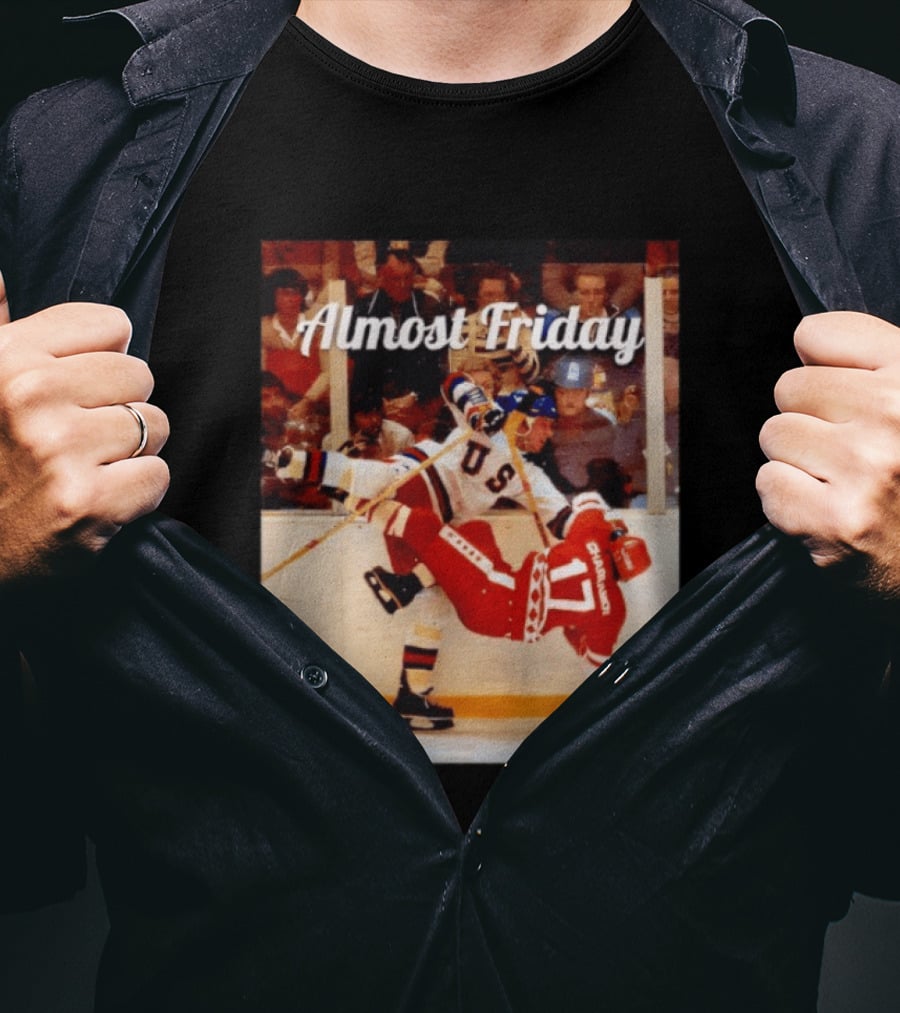 Almost Friday USA Hockey Miracle Hit T-Shirt