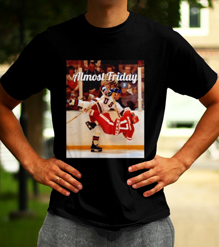 Almost Friday USA Hockey Miracle Hit T-Shirt