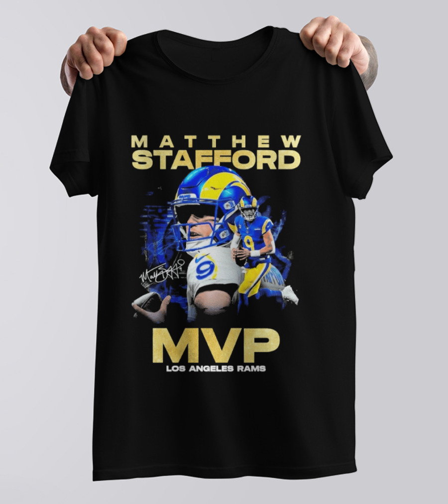 Matthew Stafford Los Angeles Rams MVP T-Shirt