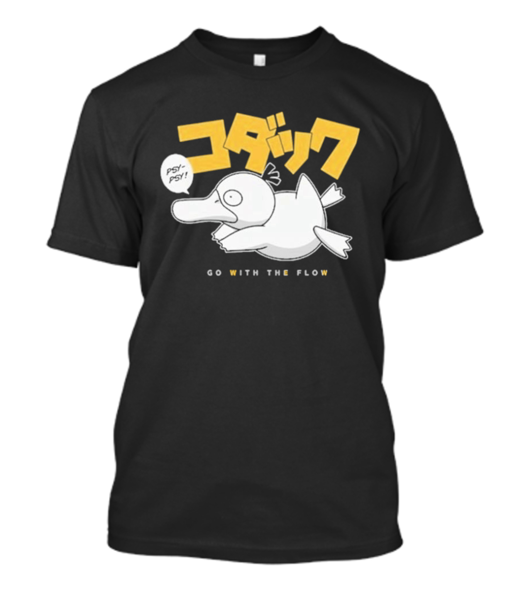 Pokémon Psyduck Go With The Flow T-Shirt