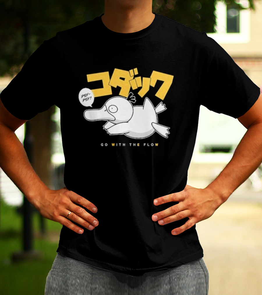 Pokémon Psyduck Go With The Flow T-Shirt