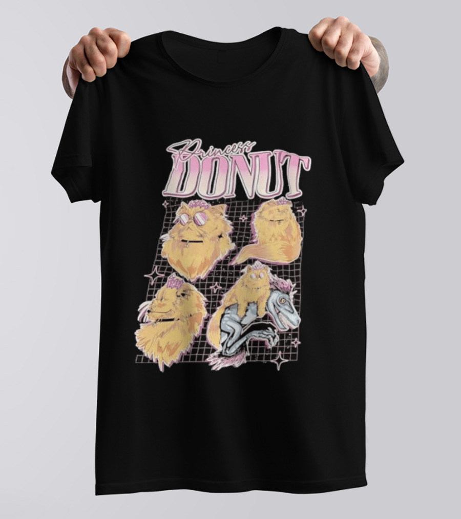 Princess Donut Collage Dungeon Crawler Carl Cat T-Shirt