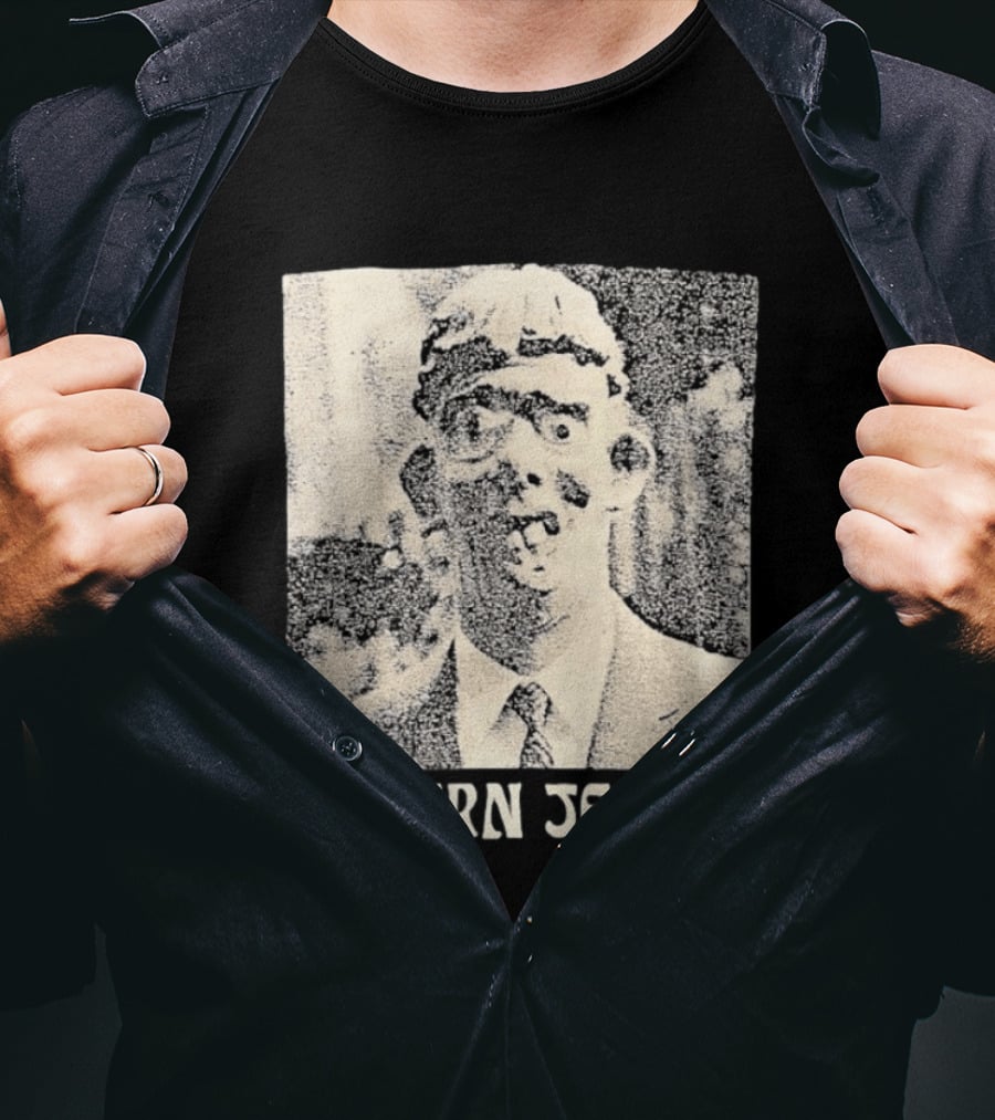 Modern Jester Aaron Dilloway Album Cover Art Distorted Face T-Shirt