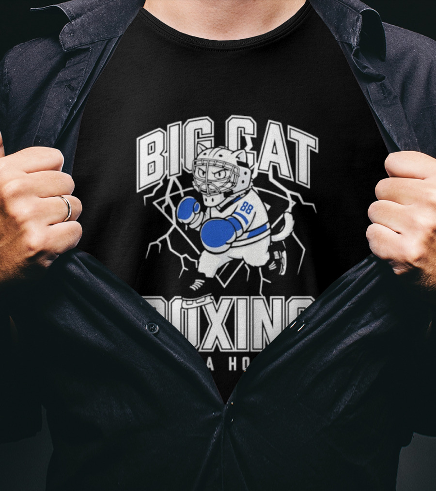Big Cat Boxing Tampa Hockey Lightning 88 T-Shirt