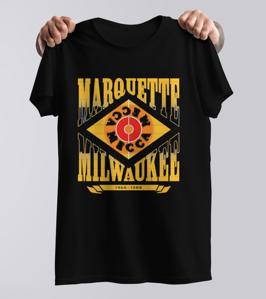 Marquette Golden Eagles Basketball MECCA Milwaukee T-Shirt