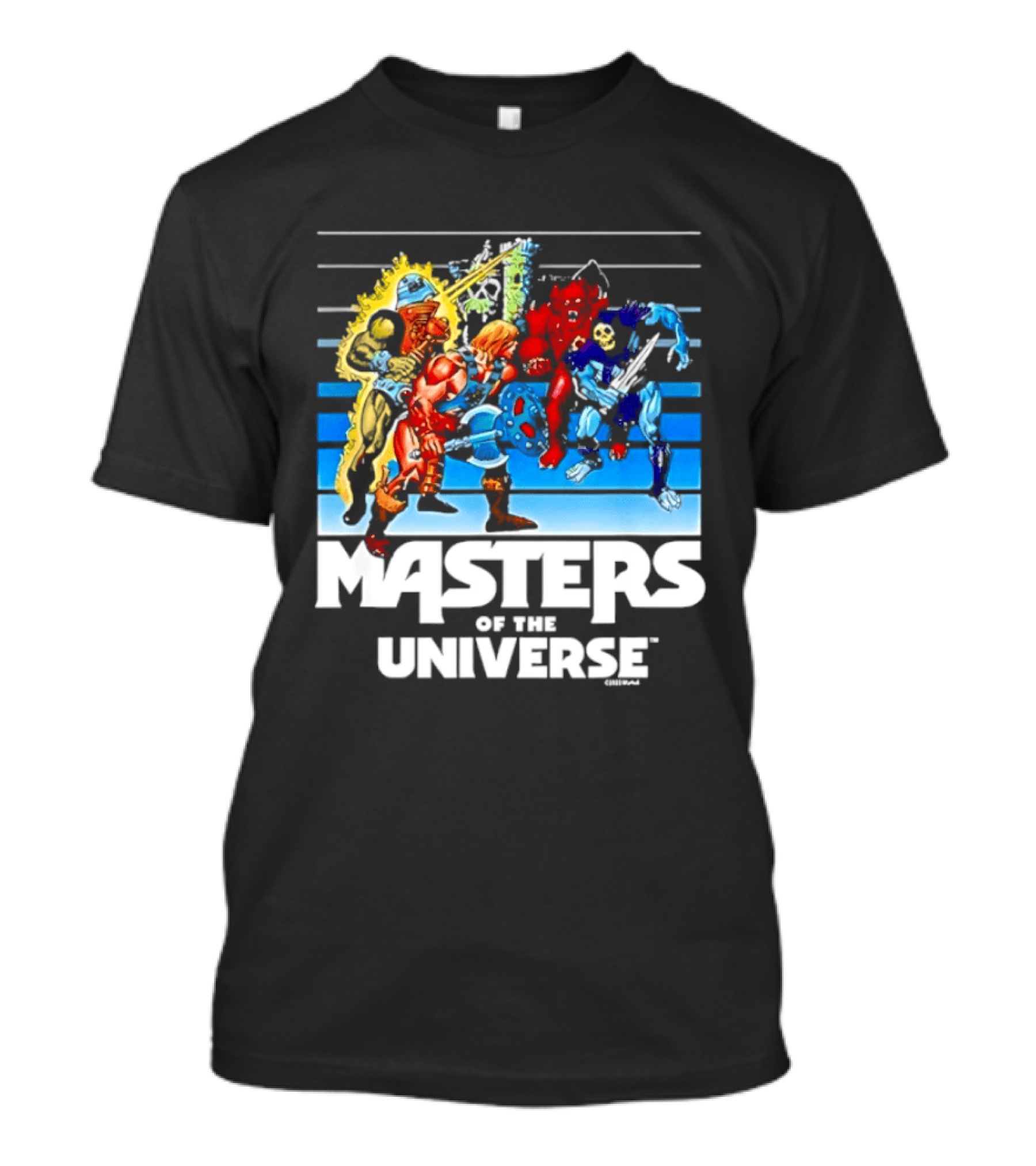 Masters Of The Universe He Man Skeletor And Characters Clash T-Shirt