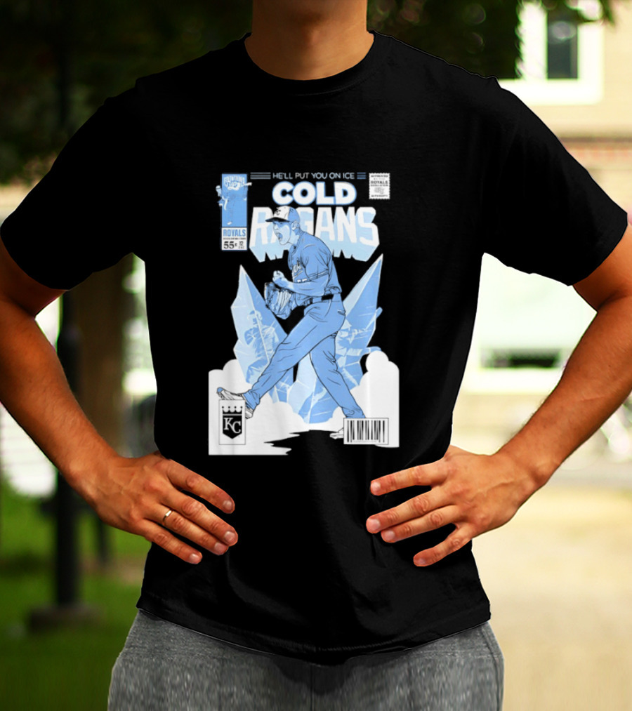 Kansas City Royals Cold Cole Ragans He'll Put You On Ice T-Shirt