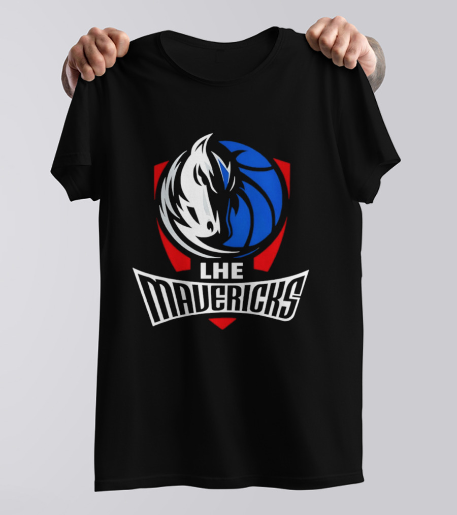 LHE Mavericks Dallas Mavericks Basketball Team T-Shirt