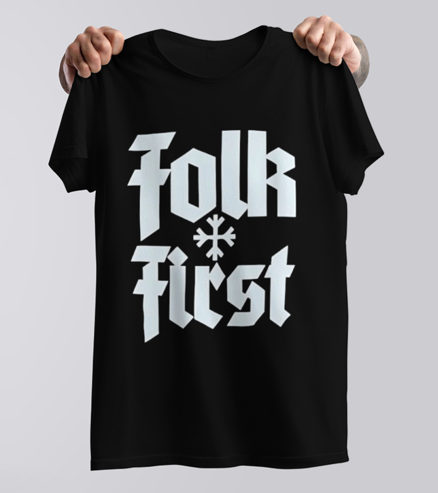 Folk First Snowflake T-Shirt