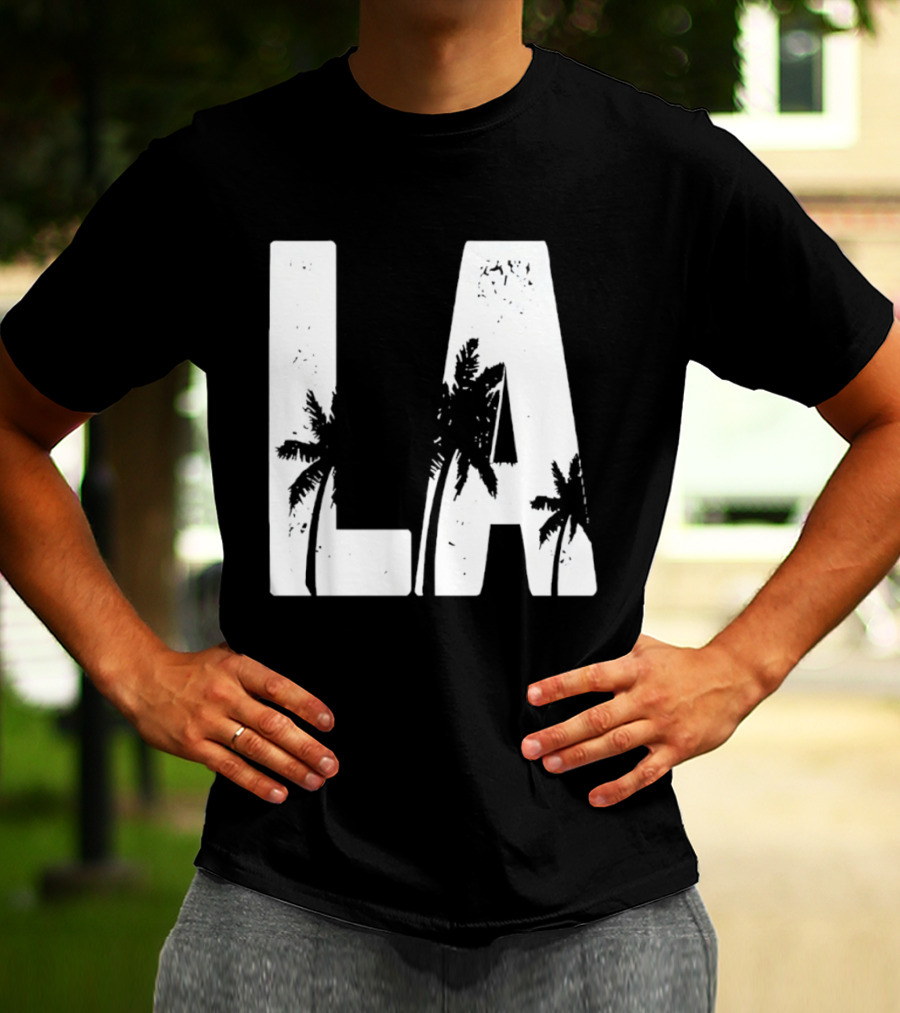 LA Los Angeles Palm Trees T-Shirt