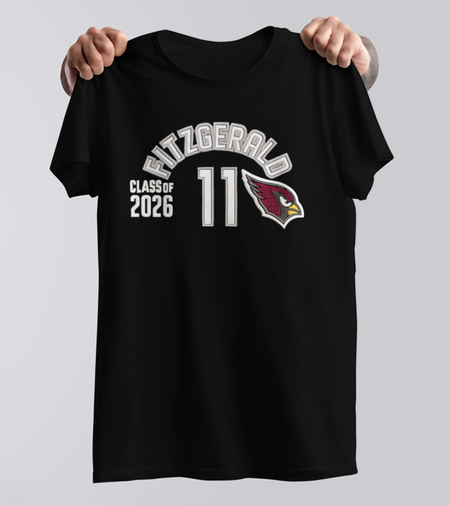 Fitzgerald 11 Class Of 2026 Arizona Cardinals T-Shirt