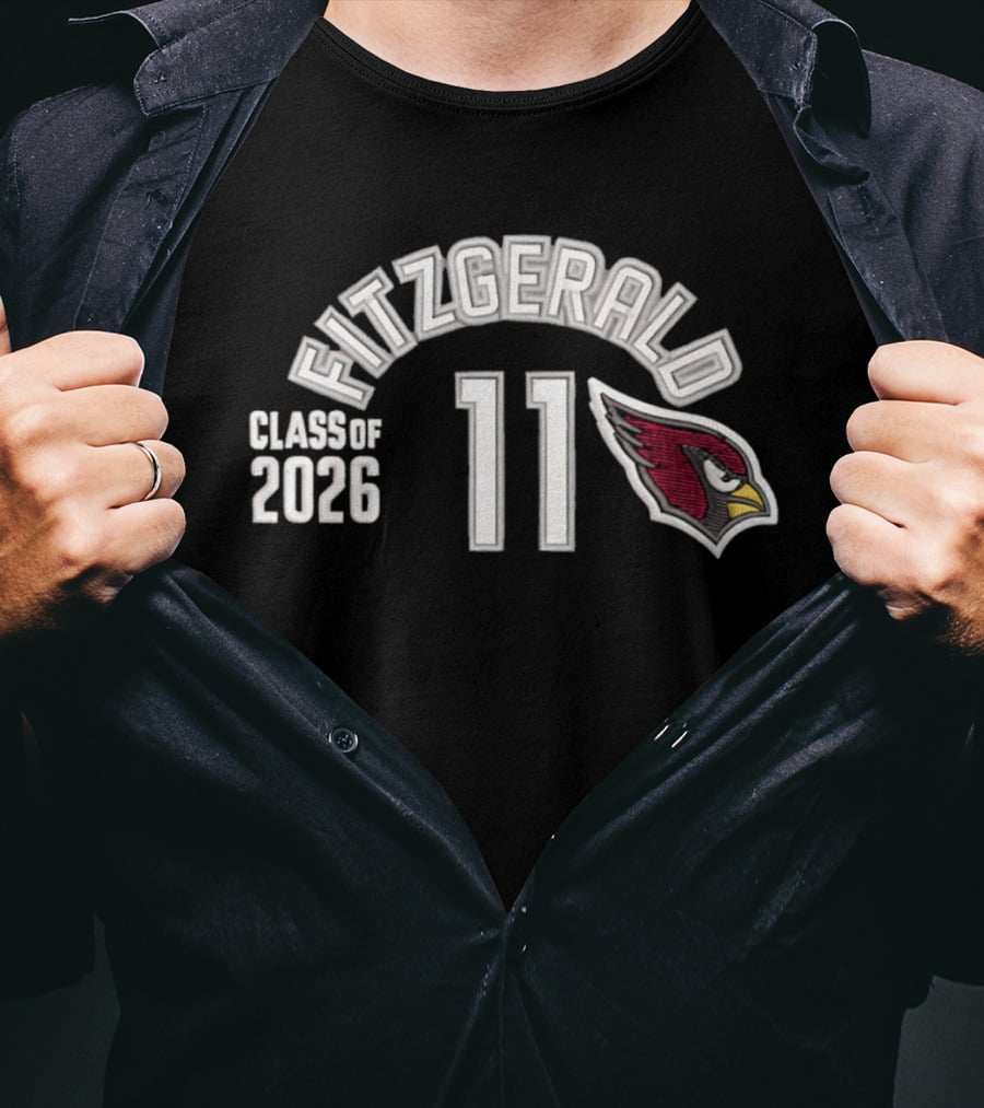 Fitzgerald 11 Class Of 2026 Arizona Cardinals T-Shirt