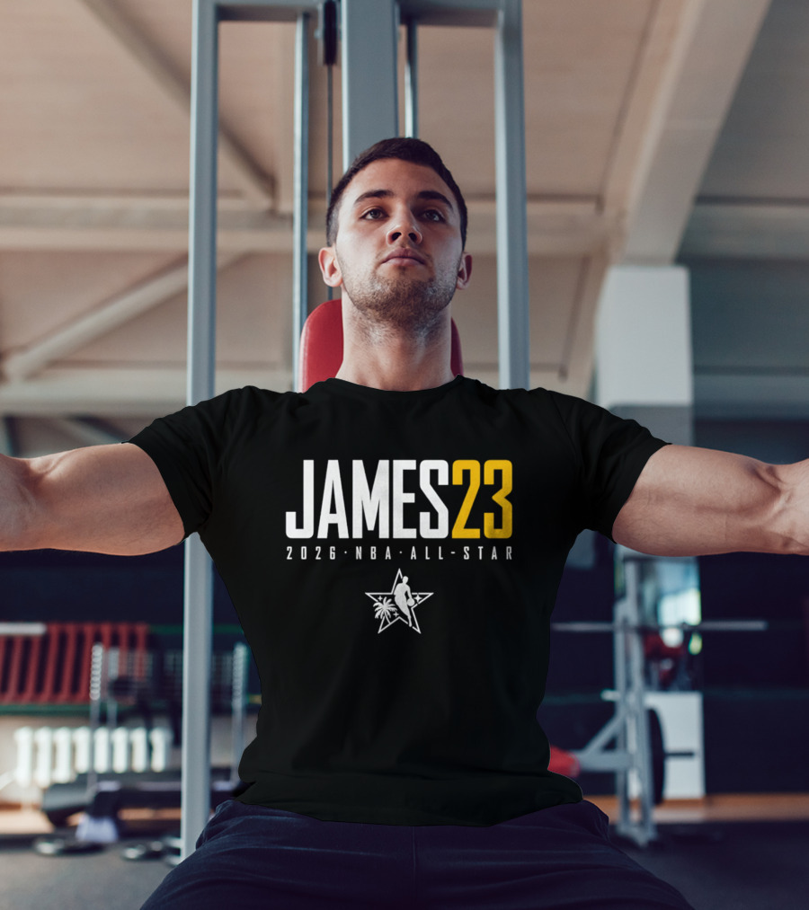 LeBron James 23 2026 NBA All Star T-Shirt