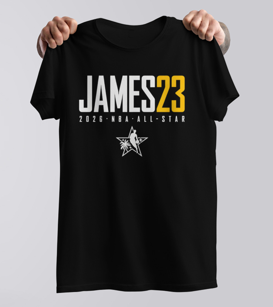 LeBron James 23 2026 NBA All Star T-Shirt