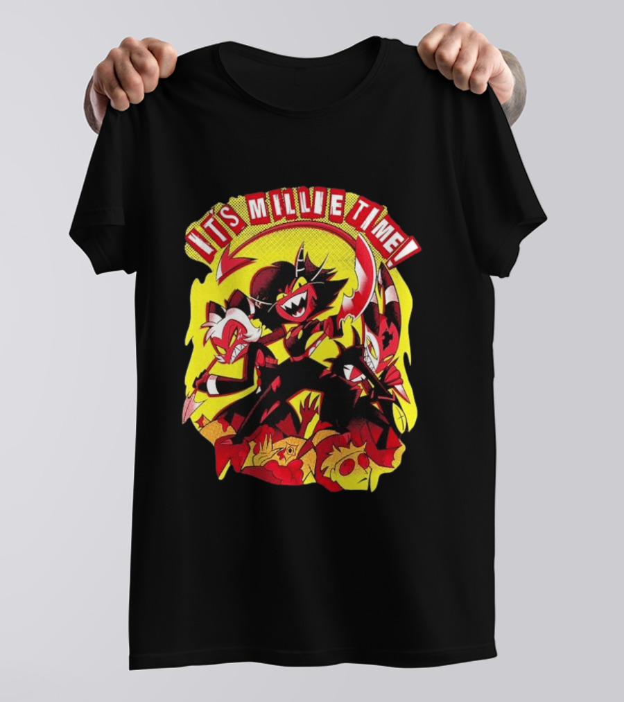 Spindlehorse It's Millie Time Helluva Boss Characters T-Shirt