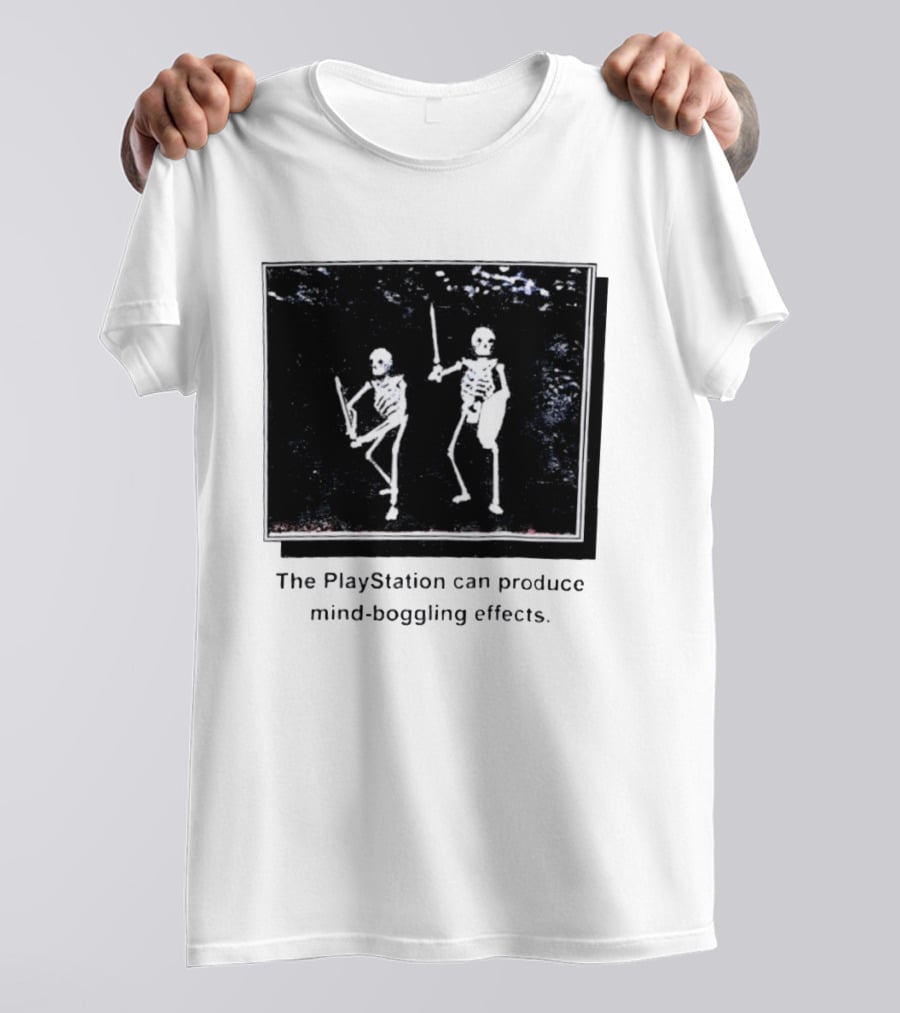 The PlayStation Can Produce Mind Boggling Effects Skeleton Warriors T-Shirt