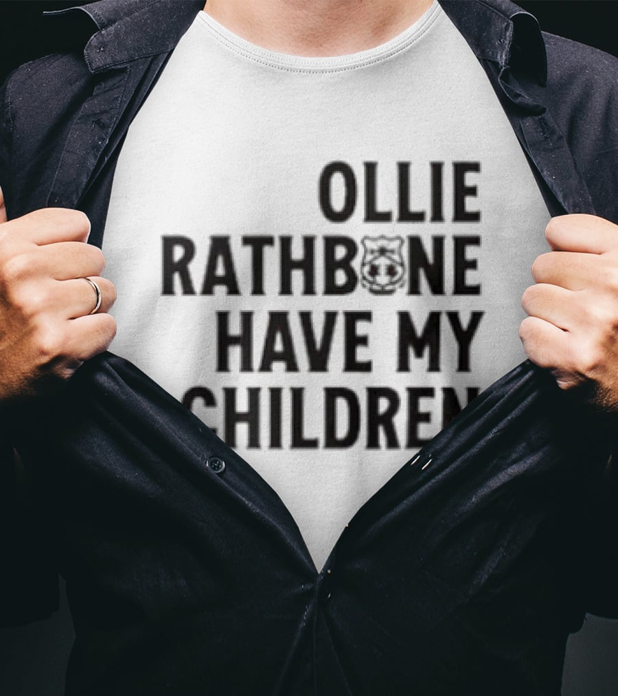 Wrexham AFC Ollie Rathbone Have My Children Football Fan T-Shirt