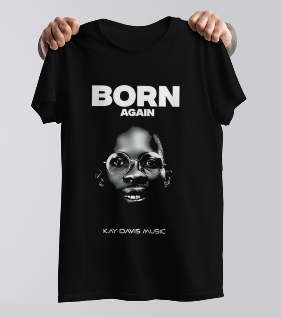 Born Again Kay Davis Music Bold Reflective T-Shirt
