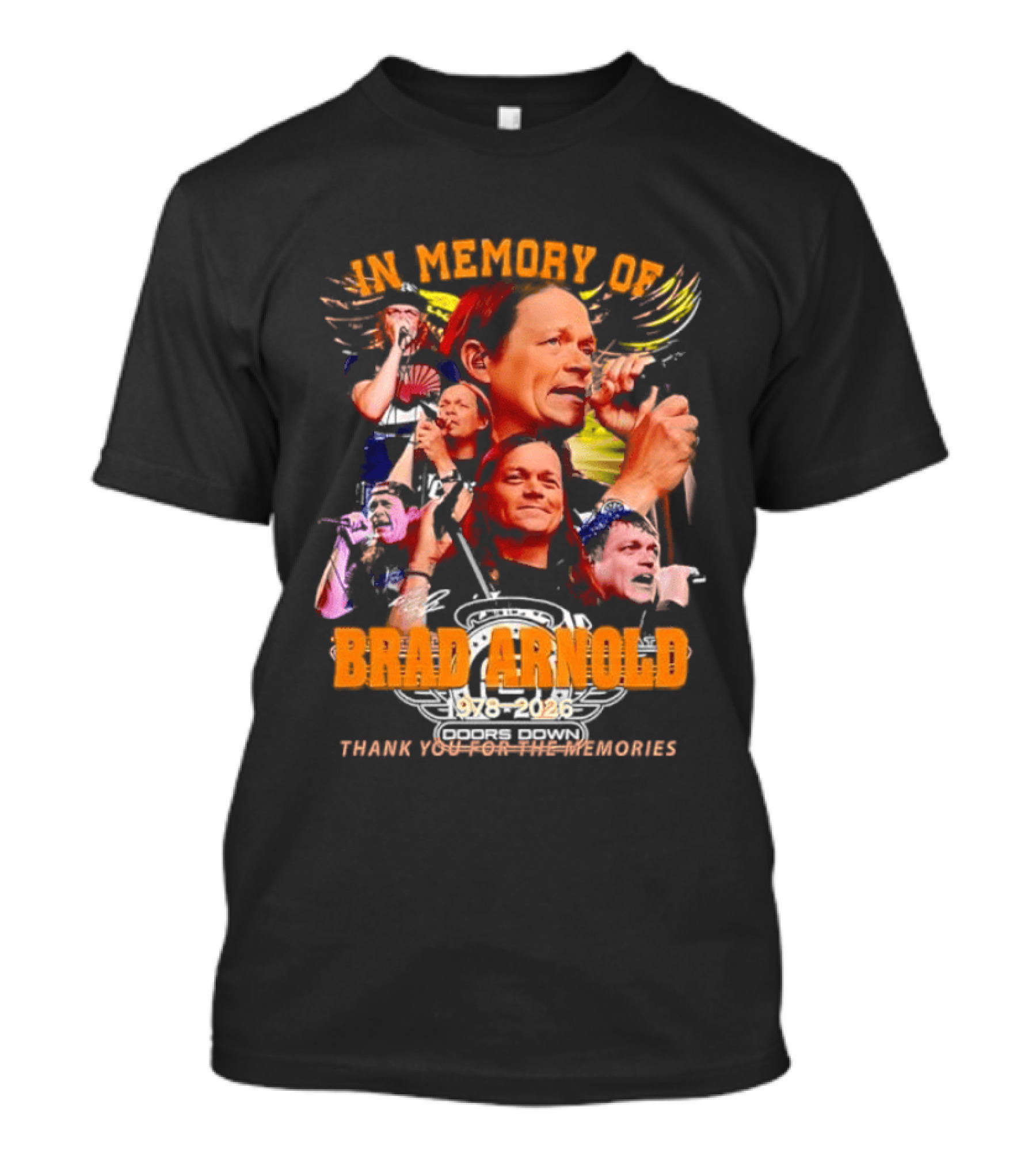 In Memory Of Brad Arnold Thank You 1928 2026 T-Shirt